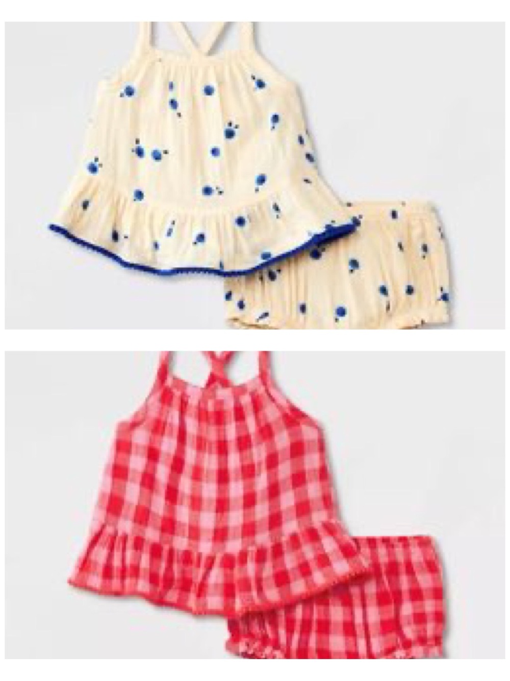 Cat & Jack muslin set bundle
